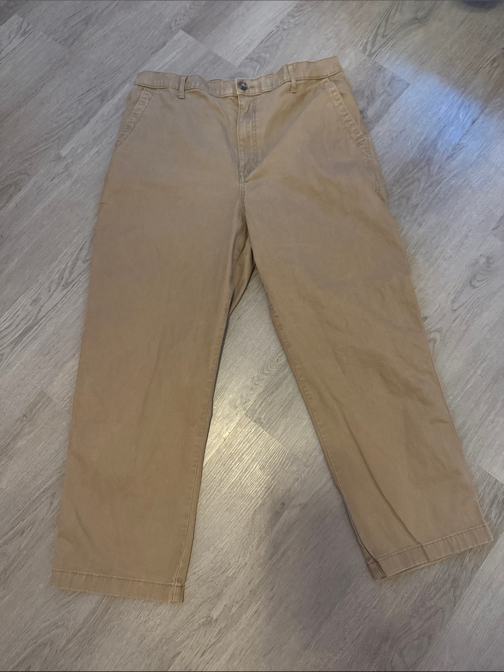 G.H. Bass & Co. Tan Cotton Chino Pants